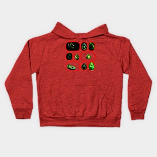 Avocado core Kids Hoodie